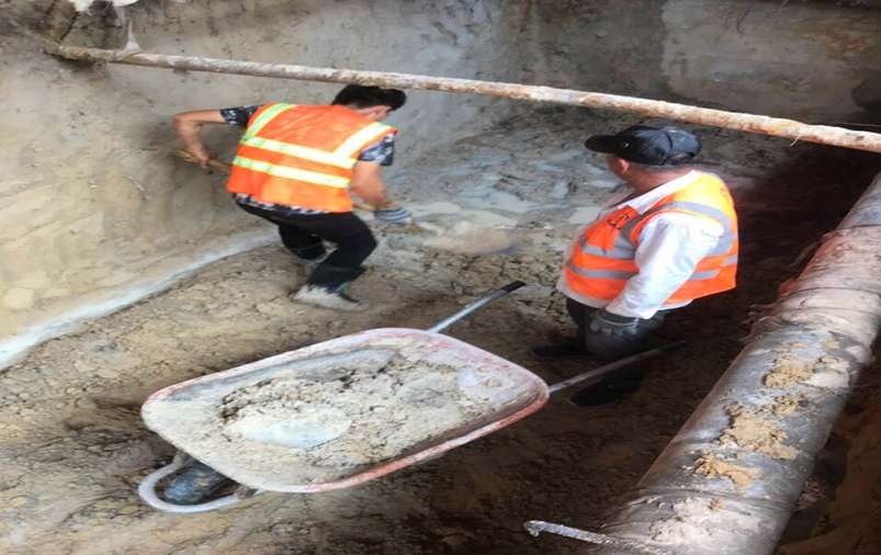 Xây dựng hệ thống bể, hệ thống xử lý nước thải